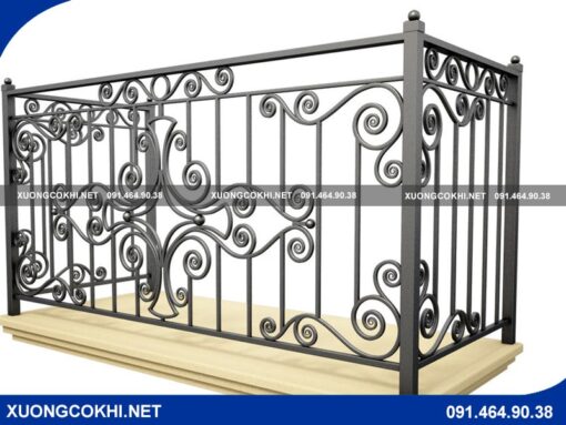 Lan Can Sắt Hộp Mỹ Thuật Chế Tác Tinh xảo LCS-20