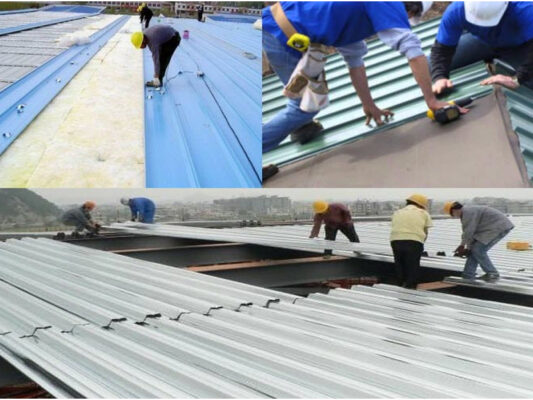 Thi cong nha xuong mai ton 100m2 q