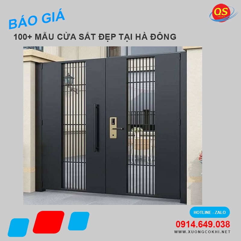 Báo giá làm cửa sắt tại quận Hà Đông giá rẻ, mới nhất