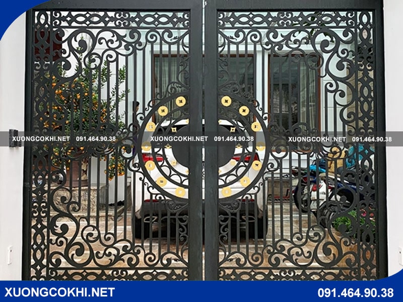 Báo giá làm cửa sắt tại Đan Phượng giá rẻ