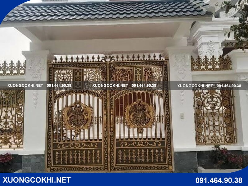 Báo giá làm cửa sắt tại Đan Phượng giá rẻ
