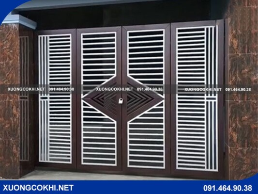 Báo giá làm cửa sắt tại Chương Mỹ giá rẻ