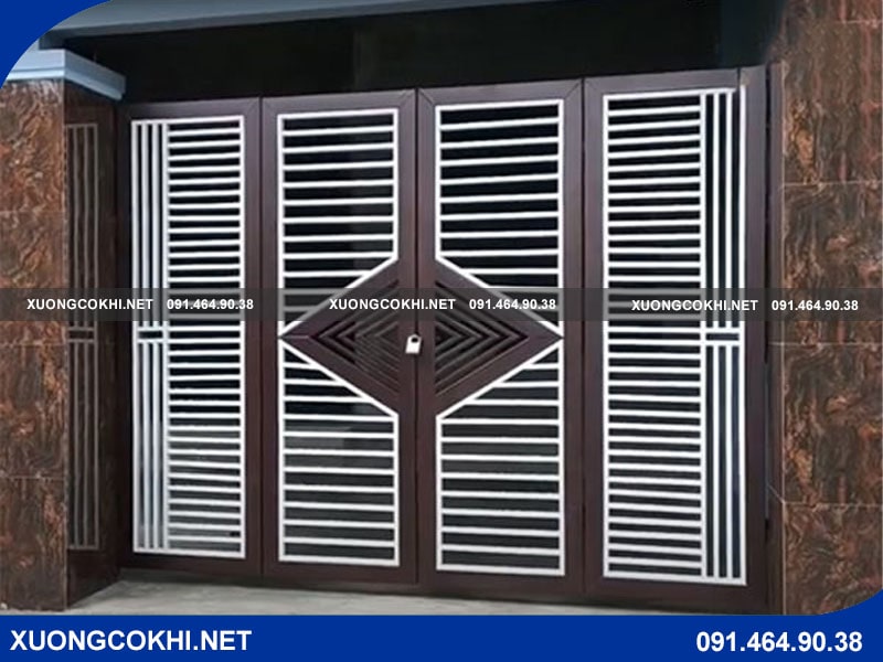 Báo giá làm cửa sắt tại Chương Mỹ giá rẻ