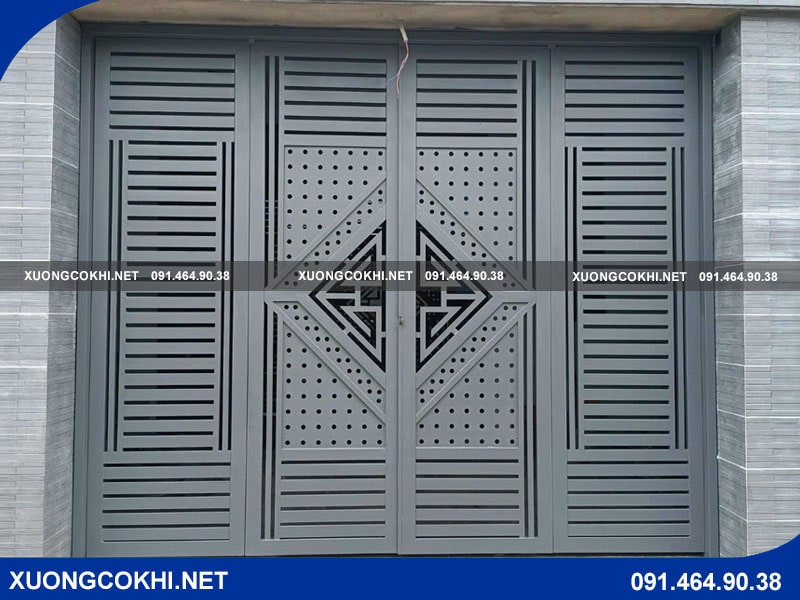 Báo giá làm cửa sắt tại Chương Mỹ giá rẻ