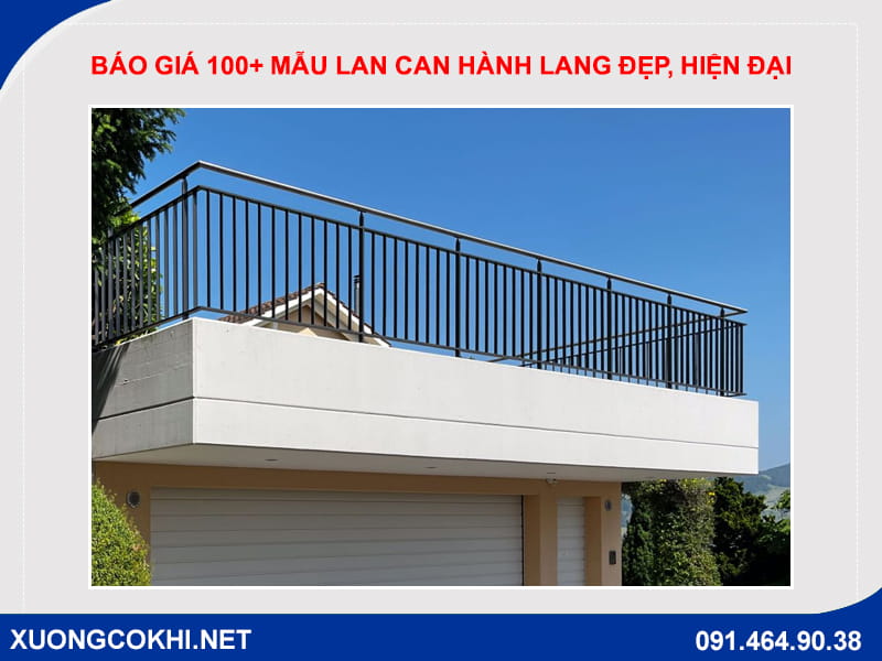 Báo giá 100+ mẫu lan can hành lang đẹp, hiện đại, giá rẻ 2026 1 Báo giá 100+ mẫu lan can hành lang đẹp, hiện đại, giá rẻ 2026