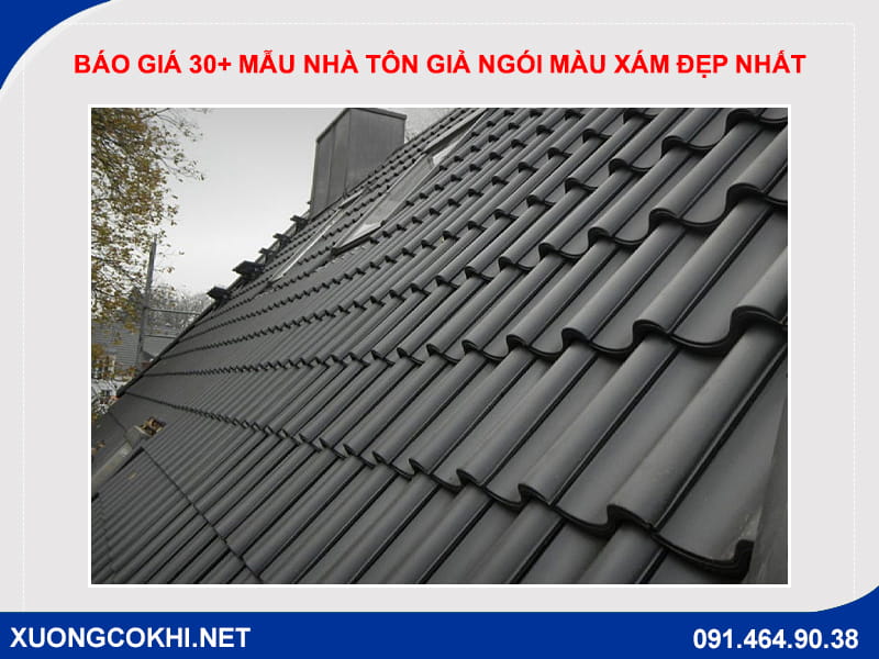 Báo giá 30+ mẫu nhà tôn giả ngói màu xám đẹp nhất 2026 Báo giá 30+ mẫu nhà tôn giả ngói màu xám đẹp nhất 2026