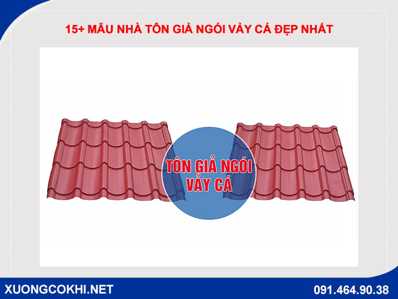 15+ mẫu nhà tôn giả ngói vảy cá đẹp nhất năm 2026