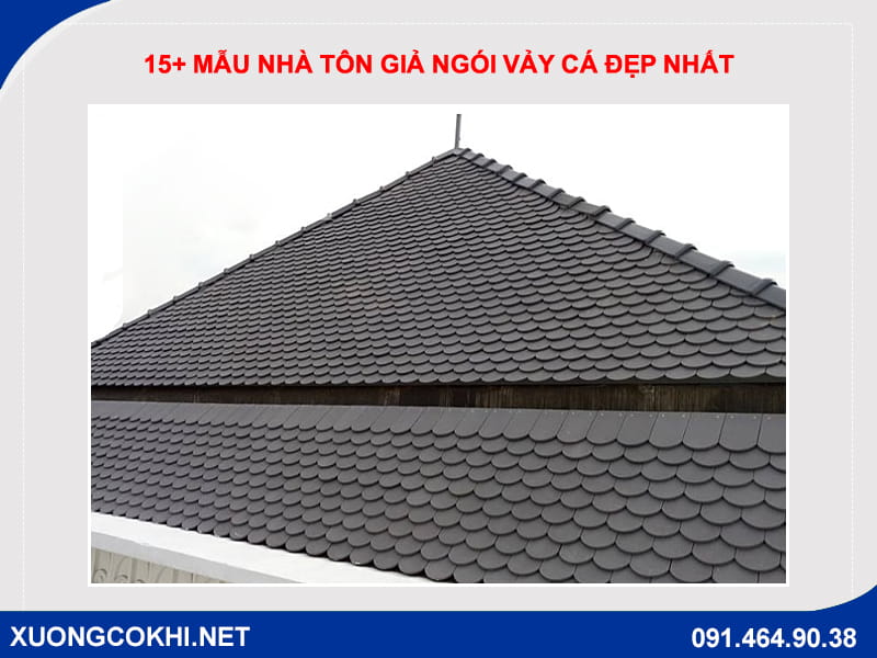 15+ mẫu nhà tôn giả ngói vảy cá đẹp nhất năm 2026