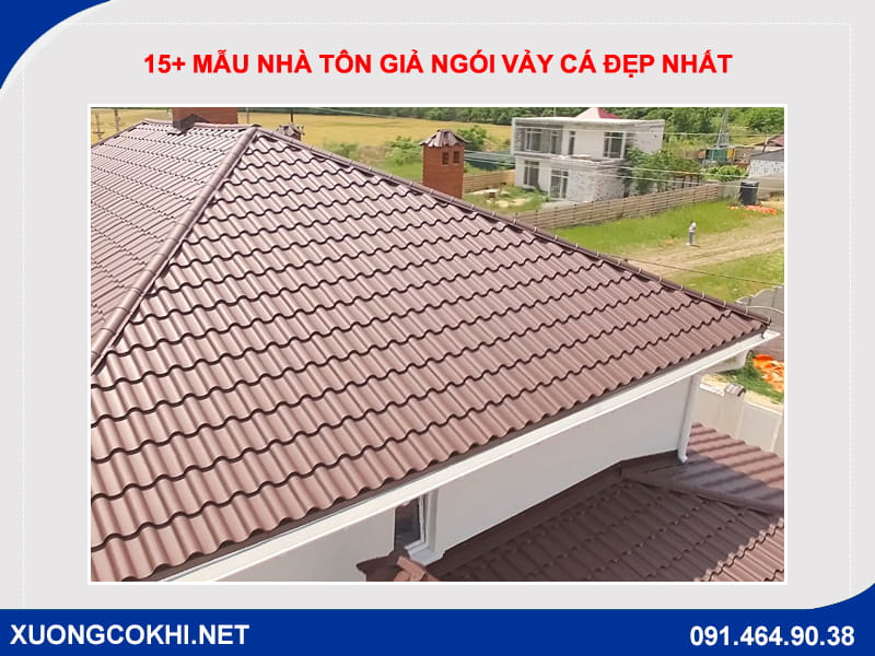 15+ mẫu nhà tôn giả ngói vảy cá đẹp nhất năm 2026