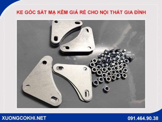 Ke góc sắt mạ kẽm giá rẻ cho nội thất gia đình