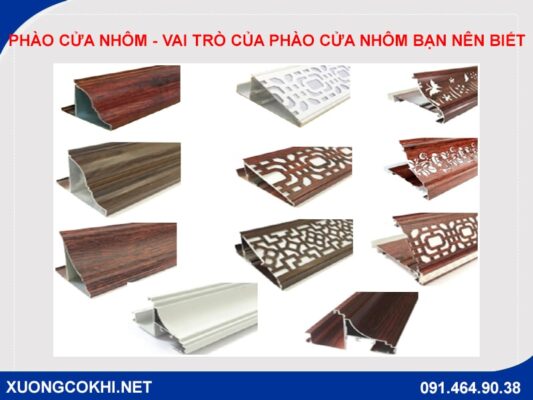 Phào cửa nhôm là gì? Vai trò của phào cửa nhôm bạn nên biết