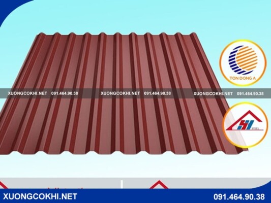 Tôn Đông Á giá bao nhiêu 1m2, độ bền thế nào, có tốt không?