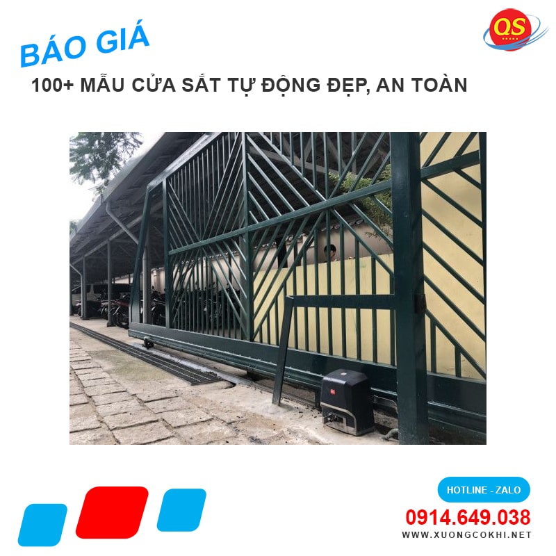 Tổng hợp báo giá 40+ mẫu cửa sắt tự động đẹp năm 2025