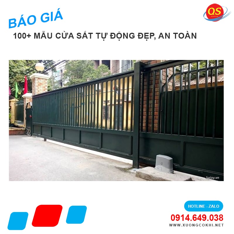 Tổng hợp báo giá 40+ mẫu cửa sắt tự động đẹp năm 2025