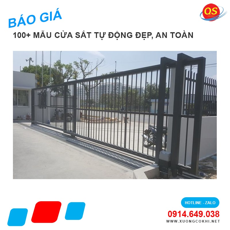 Tổng hợp báo giá 40+ mẫu cửa sắt tự động đẹp năm 2025