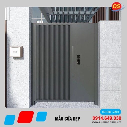 Mẫu cửa sắt đẹp Quang Sáng CUASAT-11