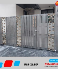 Mẫu cửa sắt đẹp Quang Sáng CUASAT-12