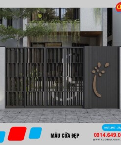 Mẫu cửa sắt đẹp Quang Sáng CUASAT-14