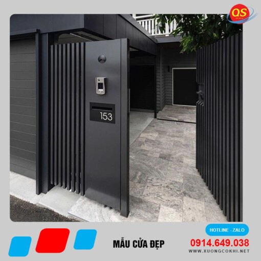 Mẫu cửa sắt đẹp Quang Sáng CUASAT-15