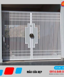 Mẫu cửa sắt đẹp Quang Sáng CUASAT-19