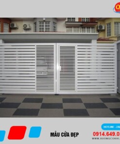 Mẫu cửa sắt đẹp Quang Sáng CUASAT-22