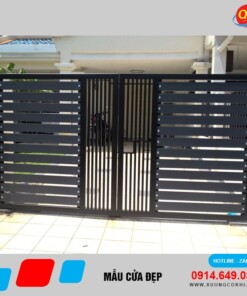 Mẫu cửa sắt đẹp Quang Sáng CUASAT-24