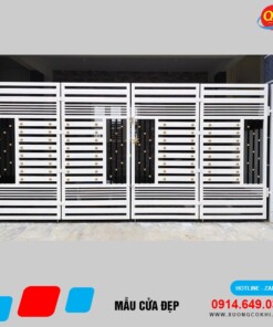 Mẫu cửa sắt đẹp Quang Sáng CUASAT-25