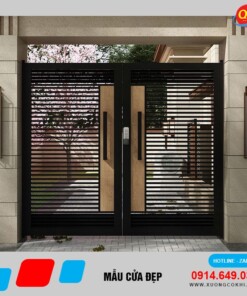 Mẫu cửa sắt đẹp Quang Sáng CUASAT-27