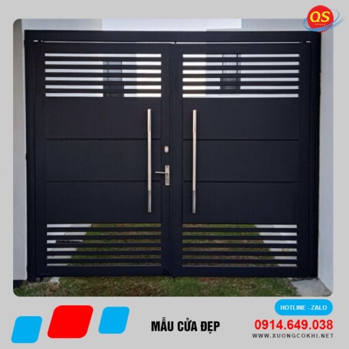 Mẫu cửa sắt đẹp Quang Sáng CUASAT-29