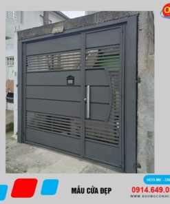 Mẫu cửa sắt đẹp Quang Sáng CUASAT-30