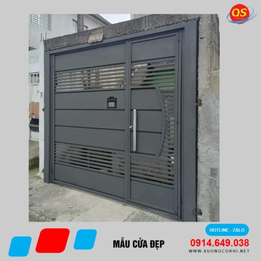 Mẫu cửa sắt đẹp Quang Sáng CUASAT-30