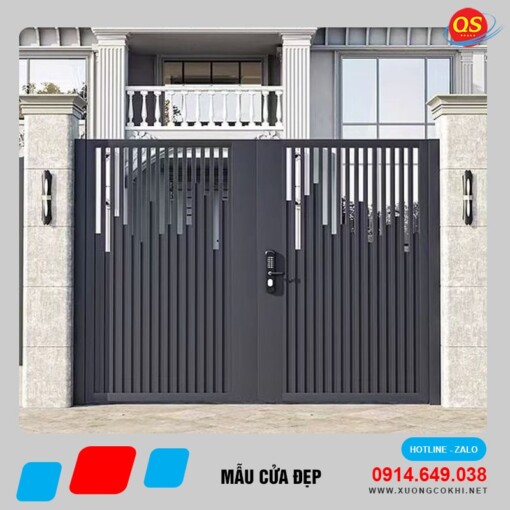 Mẫu cửa sắt đẹp Quang Sáng CUASAT-36