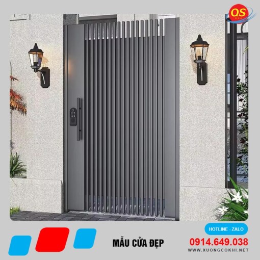 Mẫu cửa sắt đẹp Quang Sáng CUASAT-39