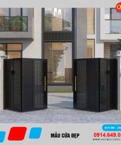 Mẫu cửa sắt đẹp Quang Sáng CUASAT-04