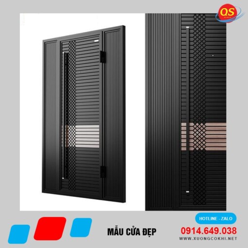 Mẫu cửa sắt đẹp Quang Sáng CUASAT-05