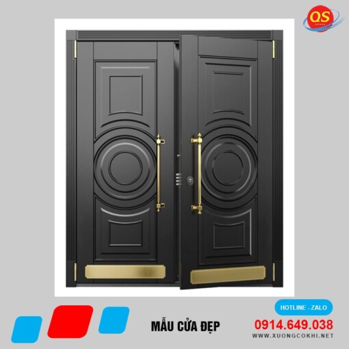 Mẫu cửa sắt đẹp Quang Sáng CUASAT-06