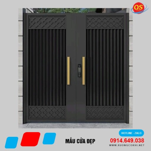 Mẫu cửa sắt đẹp Quang Sáng CUASAT-07