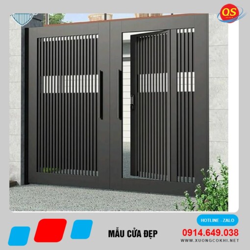 Mẫu cửa sắt đẹp Quang Sáng CUASAT-08
