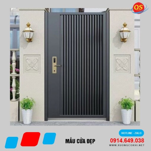Mẫu cửa sắt đẹp Quang Sáng CUASAT-09