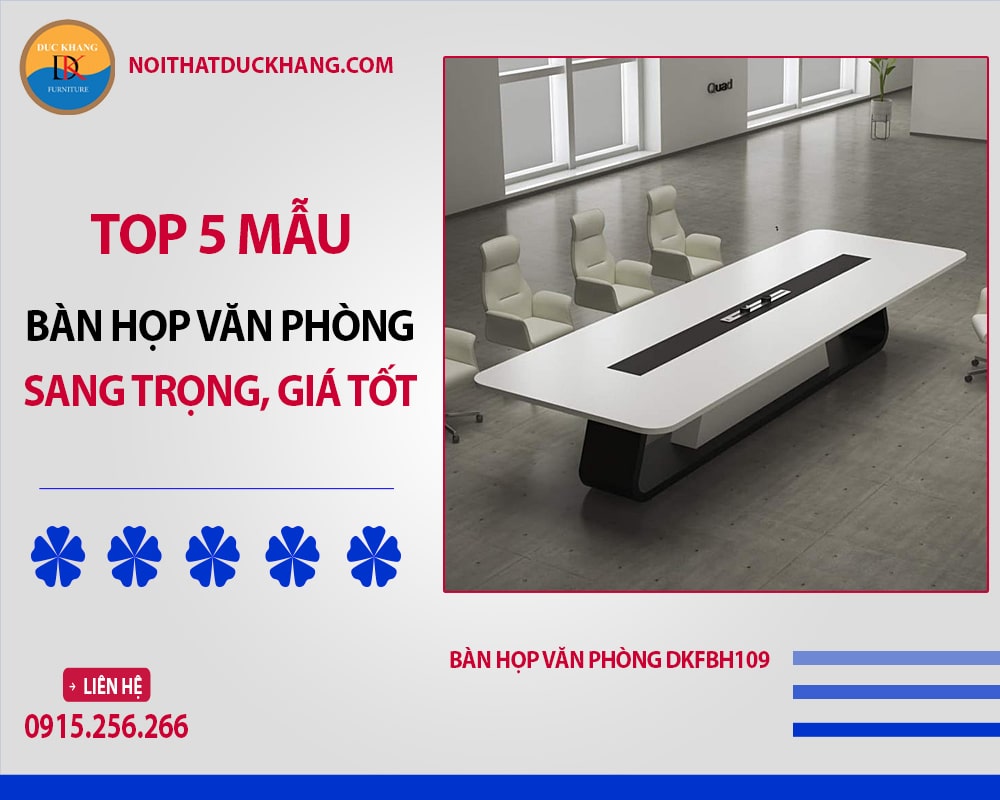 Bàn họp văn phòng DKFBH109