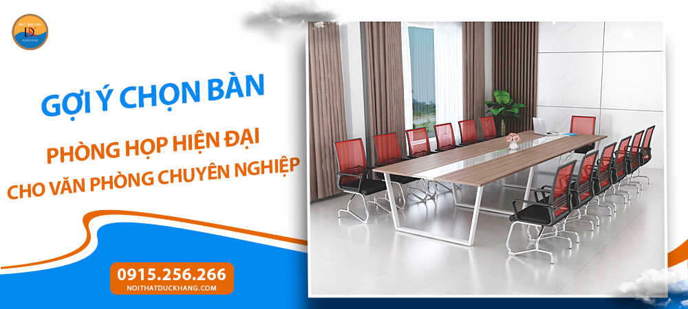 Bàn phòng họp hiện đại cho văn phòng nhỏ Bàn phòng họp hiện đại cho văn phòng nhỏ