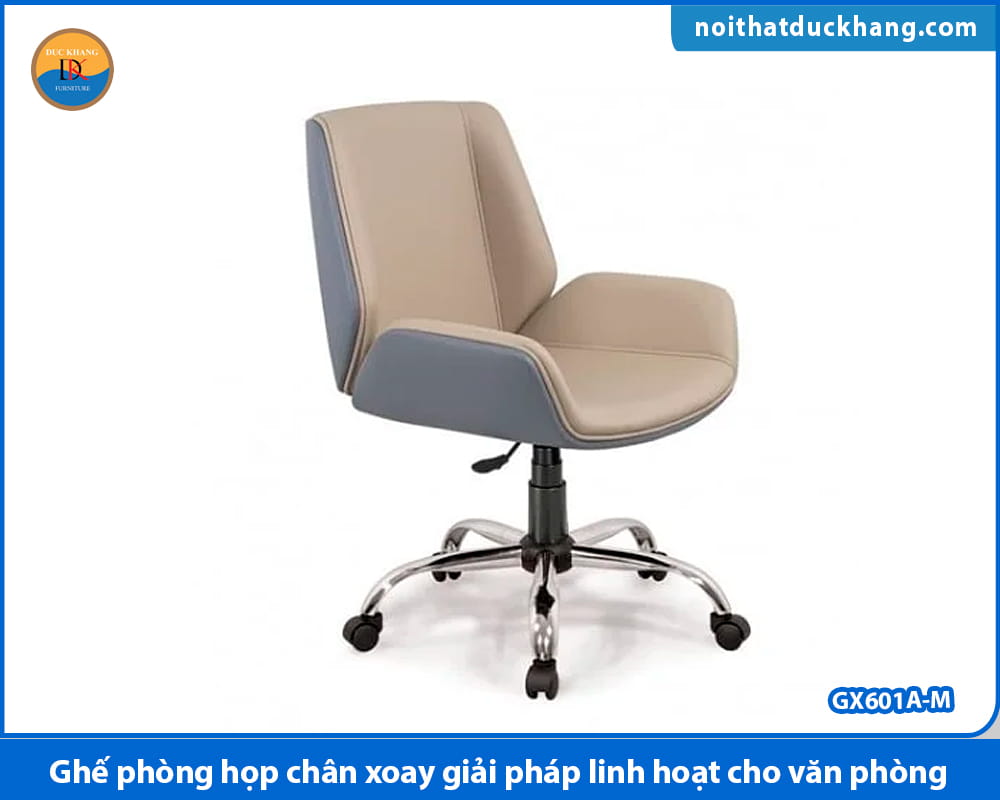 Ghế phòng họp chân xoay giải pháp linh hoạt cho văn phòng